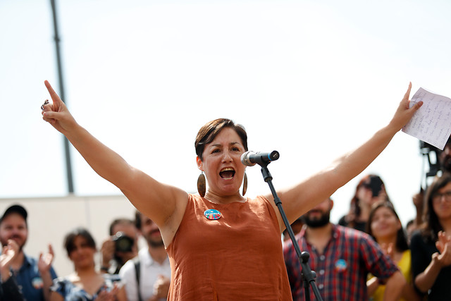 Beatriz Sánchez sale al paso de las críticas: “La visión del Frente Amplio no es utópica” Beatriz Sánchez sale al paso de las críticas: