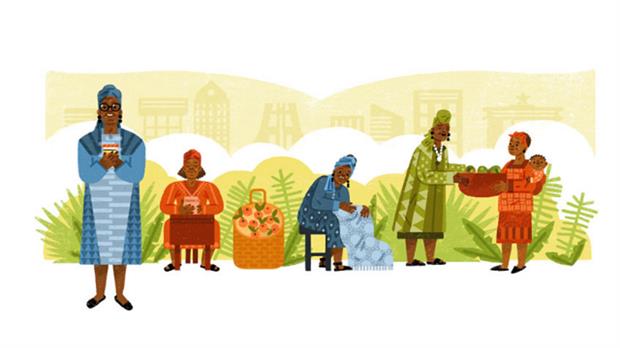 ¿Quién es la mujer africana que homenajea hoy el Doodle de Google?