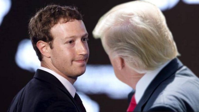 Mark Zuckerberg, Donald Trump y las políticas del poder