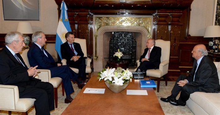 Andrés Zaldívar se reune con presidente Macri en Buenos Aires Andrés Zaldívar se reune con presidente Macri en Buenos Aires