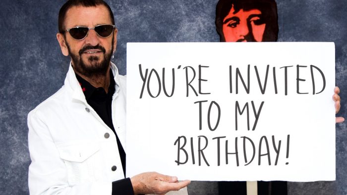 Ringo Starr busca a un fanático que lo acompañe a celebrar su cumpleaños en Los Ángeles