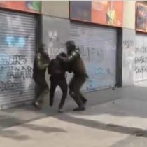 [VIDEO] El registro de los incidentes tras la marcha estudiantil en Santiago que pide la condonación del CAE