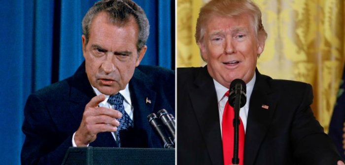 Cómo lo “NIXONiano” le queda grande a Trump Cómo lo “NIXONiano” le queda grande a Trump