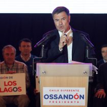 Ossandón en el lanzamiento de su precandidatura: 
