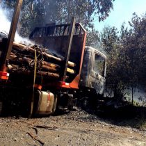Invocan Ley Antiterrorista por ataques incendiarios en Araucanía