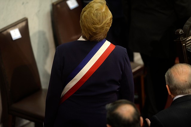 Adimark: tendencia al alza de aprobación de Bachelet marca últimos meses del gobierno Adimark: tendencia al alza de aprobación de Bachelet marca últimos meses del gobierno