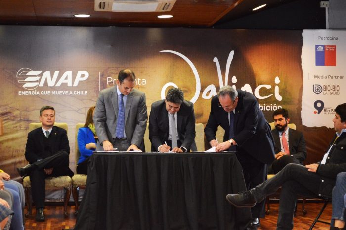 Grandes recreaciones de Da Vinci se presentarán gratuitamente en Concepción gracias al aporte de ENAP
