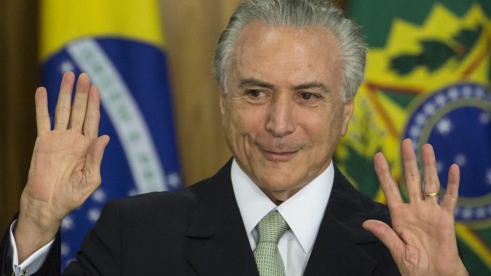 Denuncia de fiscal general contra Michel Temer agrava crisis histórica en Brasil Denuncia de fiscal general contra Michel Temer agrava crisis histórica en Brasil