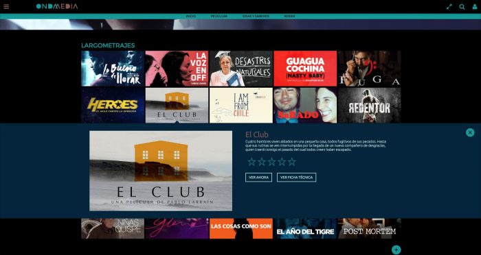 Lanza plataforma web con catálogo gratuito de películas y documentales chilenos Lanza plataforma web con catálogo gratuito de películas y documentales chilenos