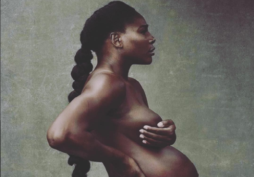 Serena Williams, la tenista que ha enfrentado el racismo y el machismo, muestra su embarazo desnuda