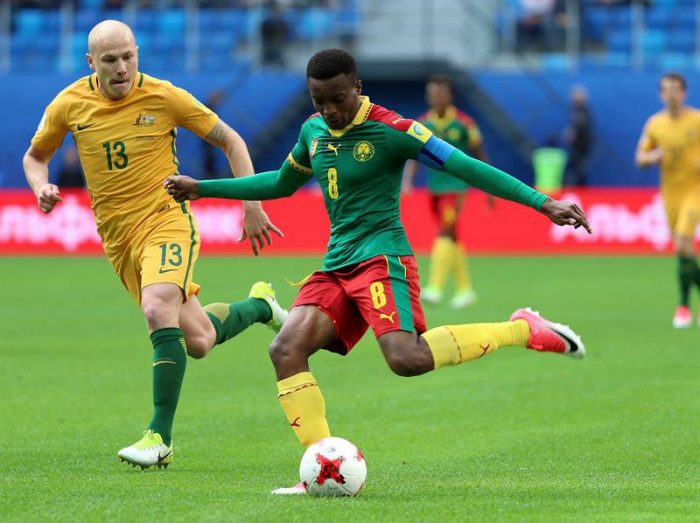 Camerún y Australia empatan y ven complicada su clasificación a las semifinales de la Copa Confederaciones Camerún y Australia empatan y ven complicada su clasificación a las semifinales de la Copa Confederaciones