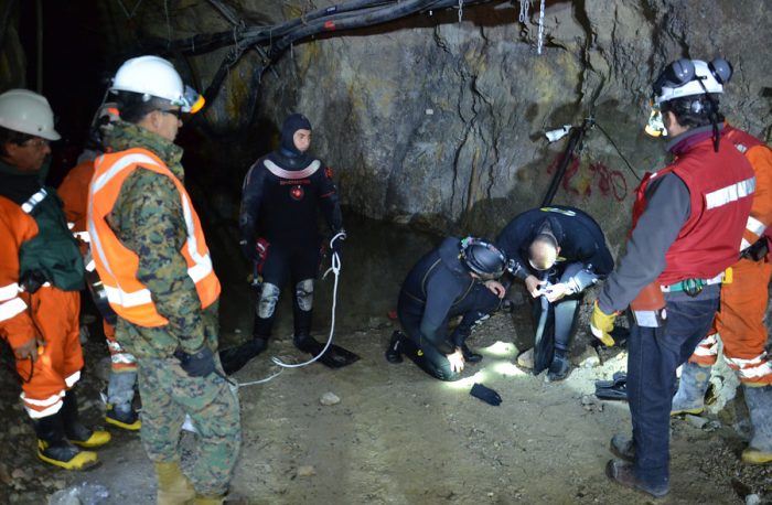 Se agota esperanza de encontrar con vida a mineros: sonda confirma que refugio estaba lleno de lodo Se agota esperanza de encontrar con vida a mineros: sonda confirma que refugio estaba lleno de lodo