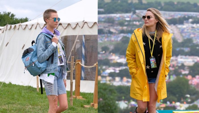 Cara Delevingne y Margot Robbie se lucen con shorts vaqueros y botas de agua en festival Glastonbury Cara Delevingne y Margot Robbie se lucen con shorts vaqueros y botas de agua en festival Glastonbury