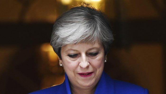 May ofrece discurso de victoria sobre el brexit poco convincente May ofrece discurso de victoria sobre el brexit poco convincente