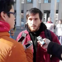 [VIDEO] Protestan contra conferencia internacional de biotecnología que promueve los árboles transgénicos a favor del negocio forestal