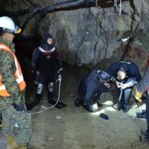 Finalizan sin éxito rescate de dos mineros atrapados desde hace un mes en Aysén