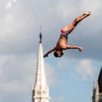 [FOTOS] Las impresionantes imágenes de la competencia de saltos de altura del Mundial de Natación