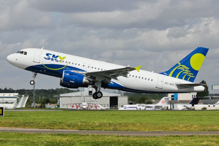 Vuelo de Sky que despegó en Santiago se vio obligado a aterrizar de emergencia en Viña del Mar Vuelo de Sky que despegó en Santiago se vio obligado a aterrizar de emergencia en Viña del Mar