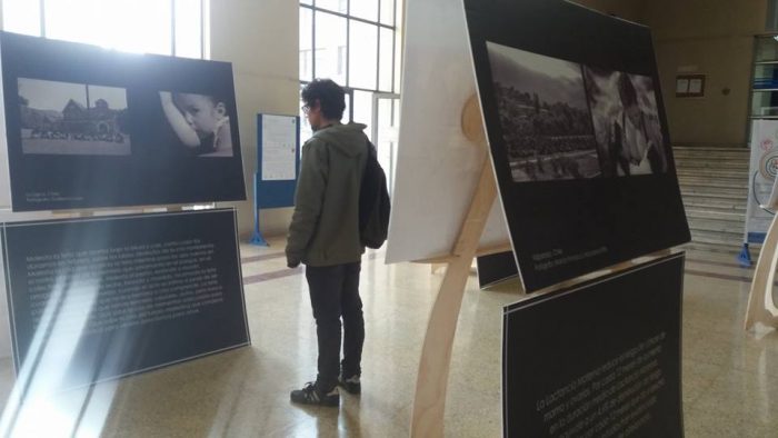 Muestra fotográfica se apodera de vitrinas de Santiago Muestra fotográfica se apodera de vitrinas de Santiago