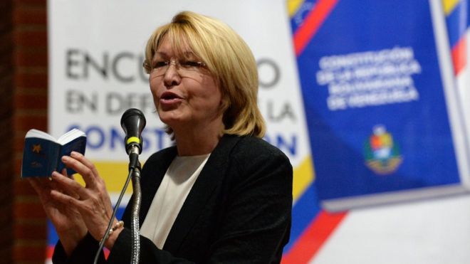 El gobierno de Colombia confirma la llegada de la exfiscal de Venezuela Luisa Ortega El gobierno de Colombia confirma la llegada de la exfiscal de Venezuela Luisa Ortega