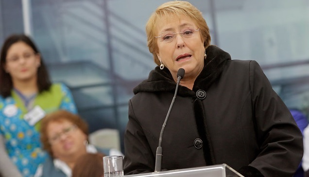 Presidenta Bachelet: “La reforma educacional no va a ser reversible por caprichos ideológicos” Presidenta Bachelet: