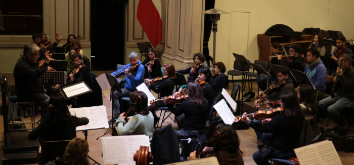 Concierto gratuito de Orquesta Clásica de la Universidad de Santiago en Teatro de San Joaquín Concierto gratuito de Orquesta Clásica de la Universidad de Santiago en Teatro de San Joaquín