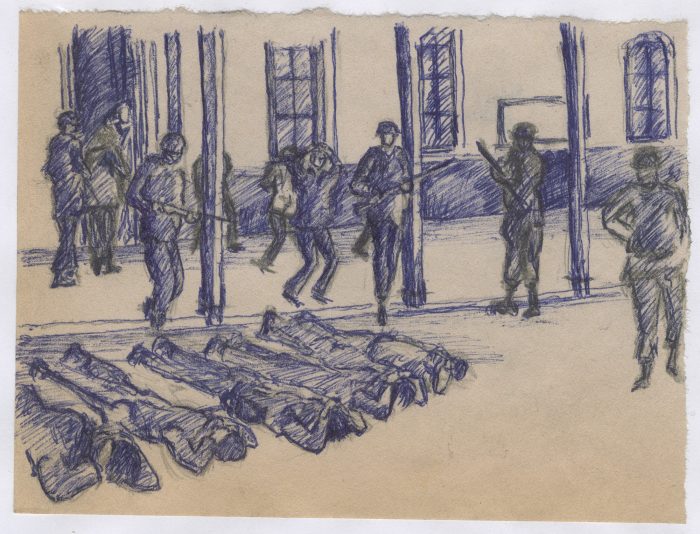 El preso que dibujó el campo de concentración de Chacabuco y sobrevivió para contarlo