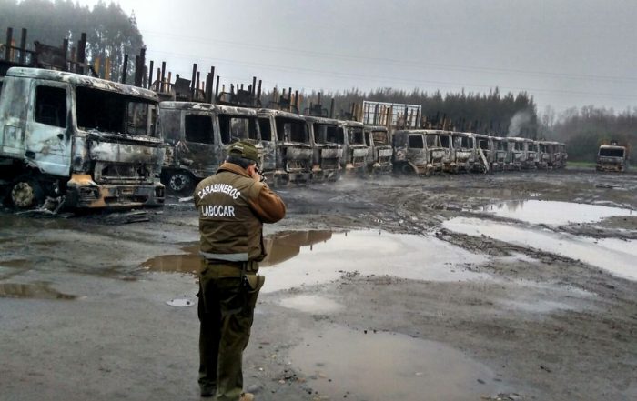 Corma condena nueva quema de camiones y acusa 