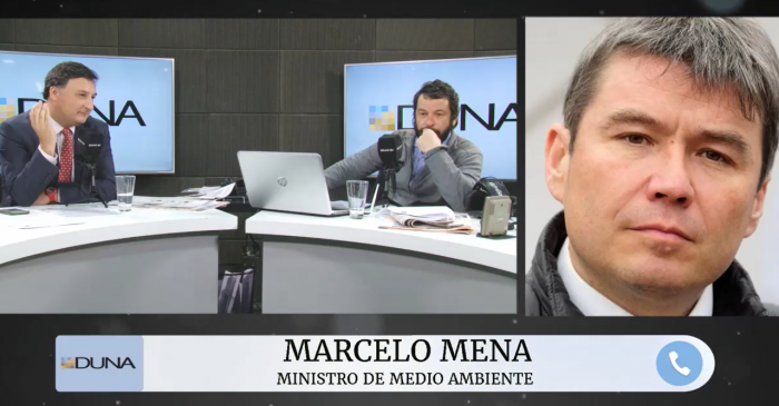 Ministro de Medio Ambiente estalla en cólera en medio de entrevista en Radio Duna por rechazo a Dominga Ministro de Medio Ambiente estalla en cólera en medio de entrevista en Radio Duna por rechazo a Dominga