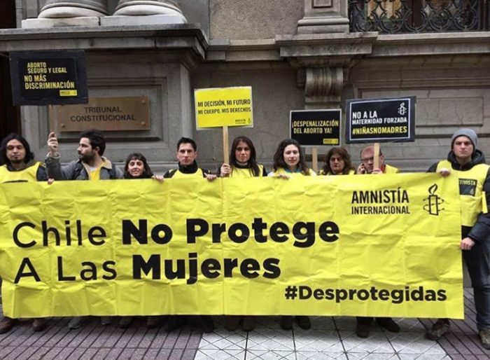 «Chile no protege a las mujeres» «Chile no protege a las mujeres»