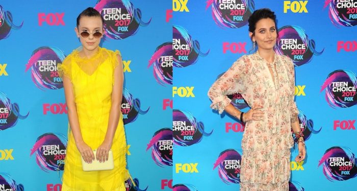 Estilo boho de Millie Bobby Brown y Paris Jackson en Teen Choice Awards ¿Cuál te gusta más? Estilo boho de Millie Bobby Brown y Paris Jackson en Teen Choice Awards ¿Cuál te gusta más?