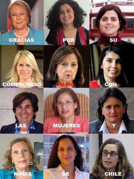 “Tú no”: el duro meme que retuiteó Helia Molina y que molestó a Soledad Alvear