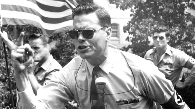 Fundador del Partido Nazi de EE.UU sigue influyendo a la ultraderecha 50 años después de su muerte Fundador del Partido Nazi de EE.UU sigue influyendo a la ultraderecha 50 años después de su muerte