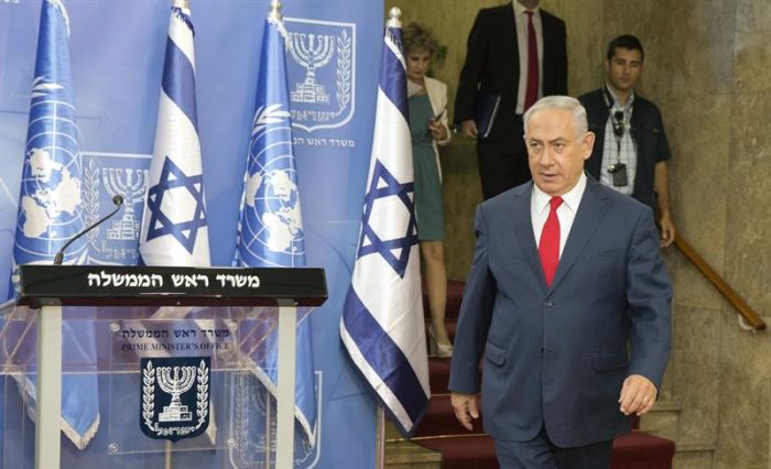 Netanyahu parafrasea a Trump y acusa a prensa de publicar “noticias falsas” Netanyahu parafrasea a Trump y acusa a prensa de publicar