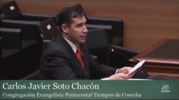 Los argumentos bíblicos del Pastor Soto en el TC Los argumentos bíblicos del Pastor Soto en el TC