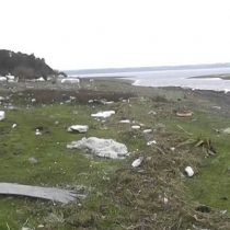 Chiloé se ahoga en plumavit y basura