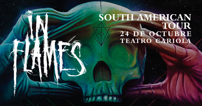 Banda sueca In Flames presentará su último disco “Battles” en Chile Banda sueca In Flames presentará su último disco “Battles” en Chile