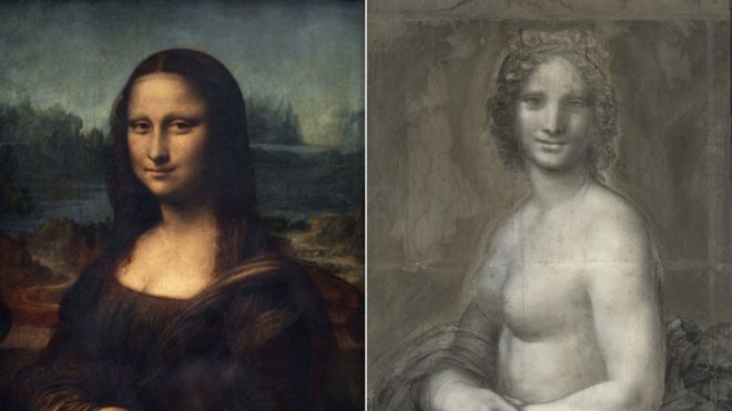 ¿Es esta la Mona Lisa desnuda de Leonardo da Vinci? ¿Es esta la Mona Lisa desnuda de Leonardo da Vinci?