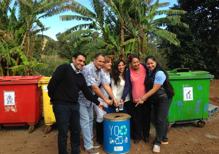 Chilenter trae cinco toneladas de residuos electrónicos desde Isla de Pascua junto a municipio Chilenter trae cinco toneladas de residuos electrónicos desde Isla de Pascua junto a municipio