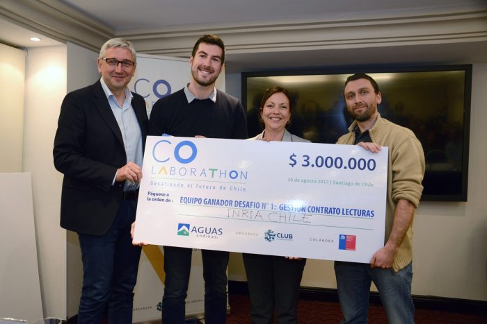 Inria Chile y CBIB Unab ganan desafío de innovación abierta de Aguas Andinas Inria Chile y CBIB Unab ganan desafío de innovación abierta de Aguas Andinas