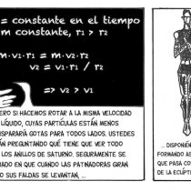 El cigarrillo y la chica en patines para explicar las leyes de la física: llega el comic sobre ciencia para grandes y chicos