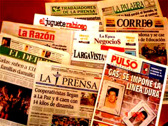 Medios de comunicación bolivianos en pie de guerra contra reforma que busca sancionar «imprudencia» de periodistas Medios de comunicación bolivianos en pie de guerra contra reforma que busca sancionar