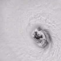 [VIDEO] Cómo se ve el poderoso huracán Irma desde el espacio