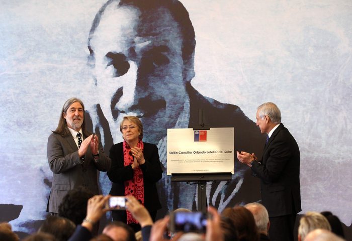 Cancillería rinde homenaje a Orlando Letelier bautizando con su nombre uno de sus salones Cancillería rinde homenaje a Orlando Letelier bautizando con su nombre uno de sus salones