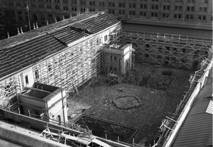 El junior que dibujó los planos secretos de la reconstrucción de La Moneda El junior que dibujó los planos secretos de la reconstrucción de La Moneda