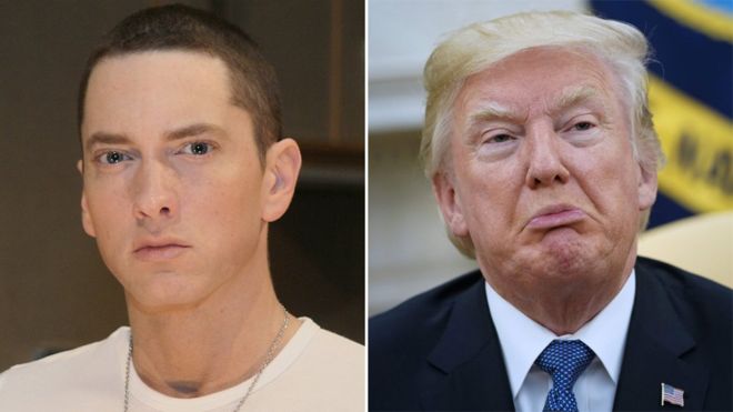 Las 5 frases más explosivas del nuevo rap de Eminem contra Donald Trump (y las claves para entenderlas)