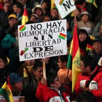 [VIDEO] Miles de personas se movilizan en Bolivia para rechazar reelección de Morales
