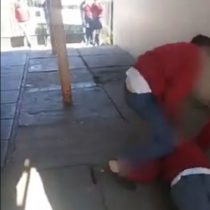 [VIDEO] Inician sumario interno por brutal agresión a escolar registrada en un colegio de Constitución