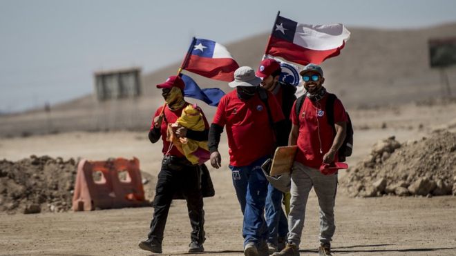 Escondida admite que escenario de huelga es posible y está revisando planes de contingencia Escondida admite que escenario de huelga es posible y está revisando planes de contingencia