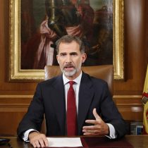 Rey de España acusa al gobierno catalán de 